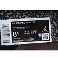 3 Red Jordan Cement CK5692-600 Air 0801